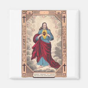 Aimant Le Sacré-Cœur de Jésus