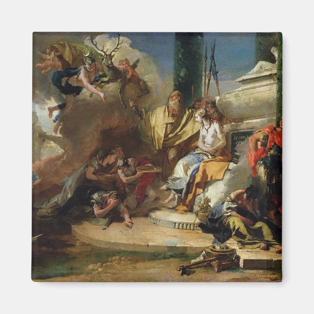 Aimant Le Sacrifice de l'Iphigénie (Devant)