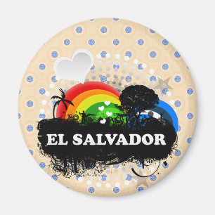 Aimant Le Salvador fruité mignon