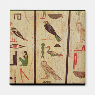 Aimant Le sarcophage du détail o de Psamtik I (664-610