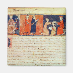 Aimant Le seigneur féodal prêchant son sermon