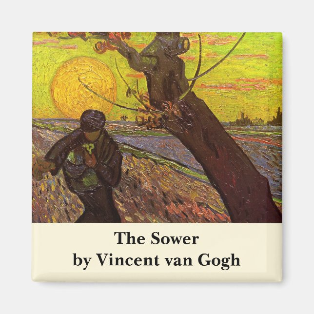 Aimant Le Semeur par Vincent van Gogh (Devant)