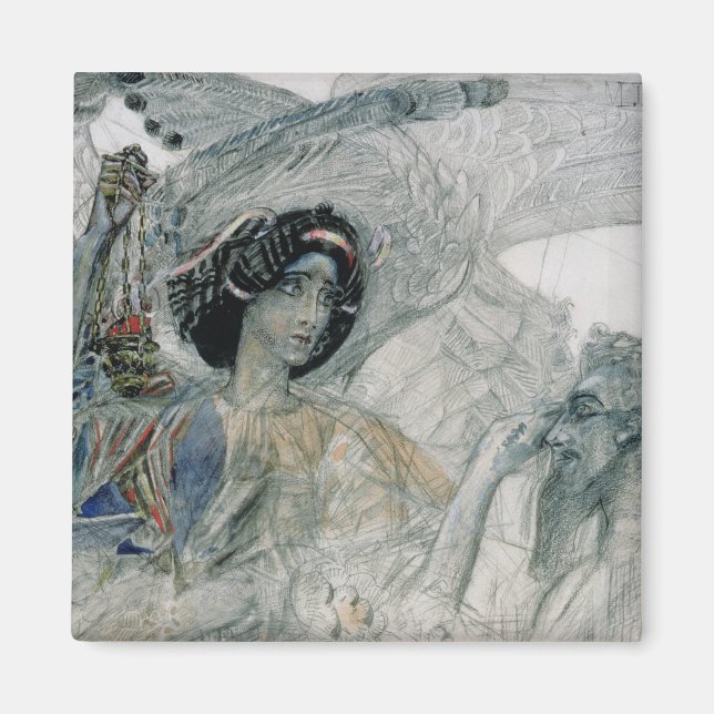 Aimant Le Seraphe à six ailes du Prophète (Devant)