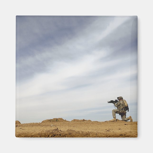 Aimant Le sergent assure la sécurité (Devant)