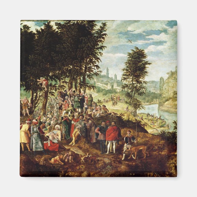 Aimant Le Sermon de Saint Jean le Baptiste, c.1550 (Devant)