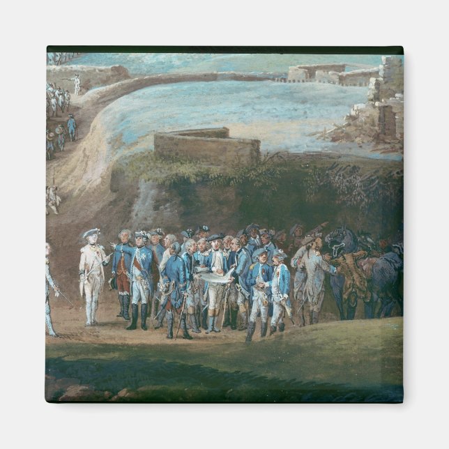 Aimant Le siège de Yorktown (Devant)