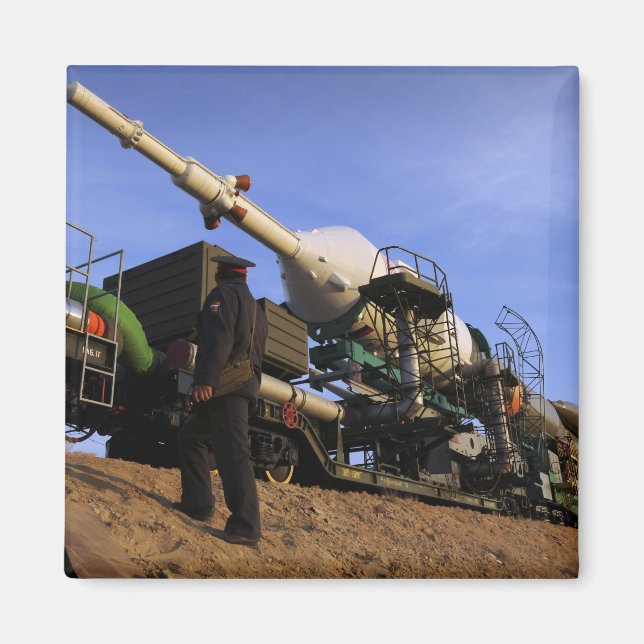 Aimant Le Soyouz TMA-13 vaisseau spatial 3 (Devant)