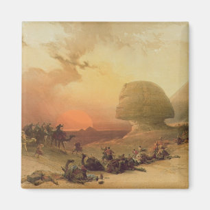 Aimant Le sphinx à Gizeh