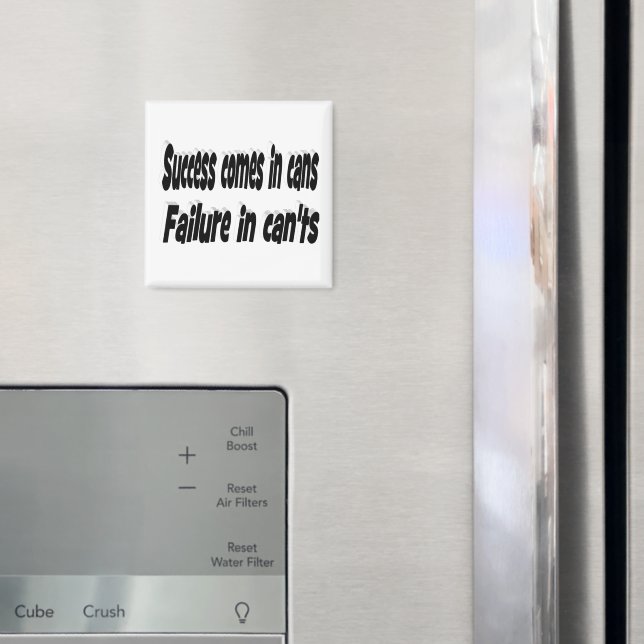 Aimant Le succès peut motiver la soumission (In situ (réfrigérateur))