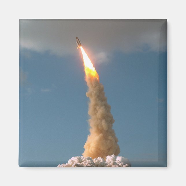 Aimant Le télescope spatial Hubble se lève de la NASA (Devant)