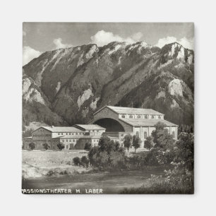 Aimant Le théâtre chez Oberammergau, 1930