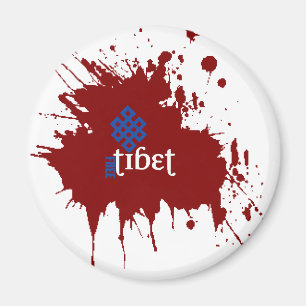 Aimant Le Thibet libre sanglant