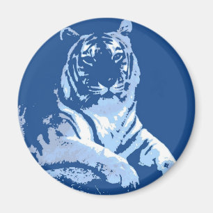 Aimant Le tigre bleu