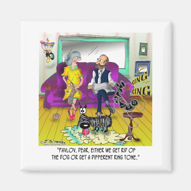 Aimant Le ton de l'anneau de Pavlov (Devant)