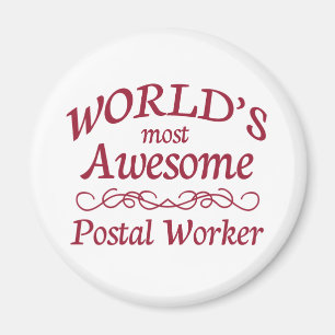 Aimant Le travailleur postal le plus impressionnant du