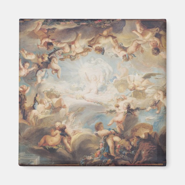 Aimant Le triomphe de Cupidon sur tous les dieux, 1752 (Devant)