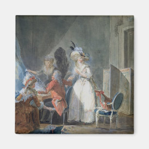 Aimant Le vendeur de mode