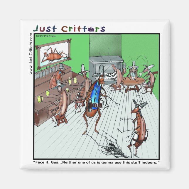 Aimant Le Vieux-Ouest en ruines (Devant)