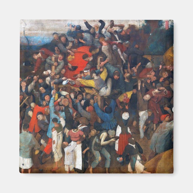 Aimant Le vin de Saint Martin, Pieter Bruegel (Devant)