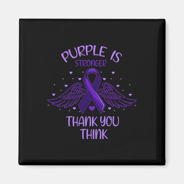 Aimant Le Violet Est Plus Fort Que Vous Ne Pensez Que Je  (Devant)