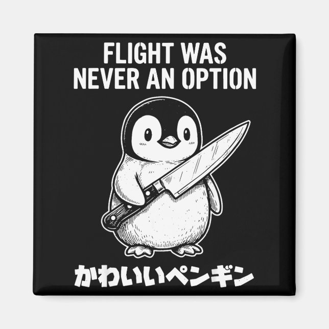 Aimant Le vol n'était jamais une option  (Devant)