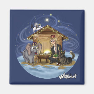 Aimant Le vrai sens de Noël de Metalphant Wilbur