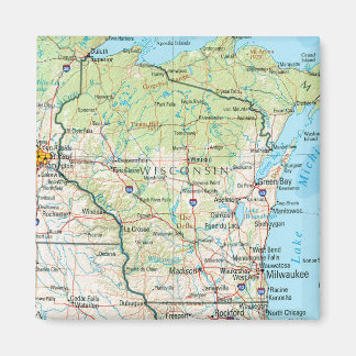 Aimant Le Wisconsin