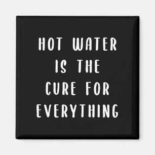 Aimant L'eau chaude est le remède à tout