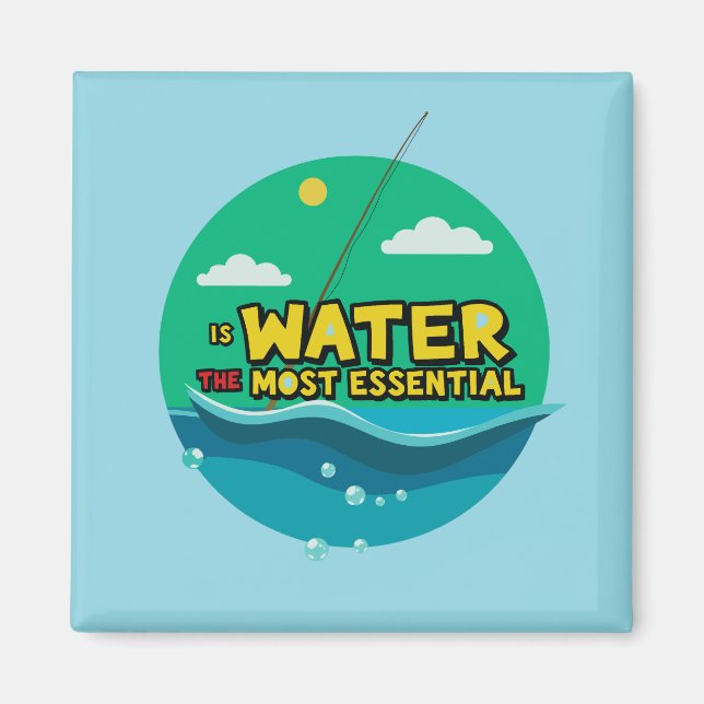 Aimant L'eau est-elle la ressource la plus essentielle (Devant)