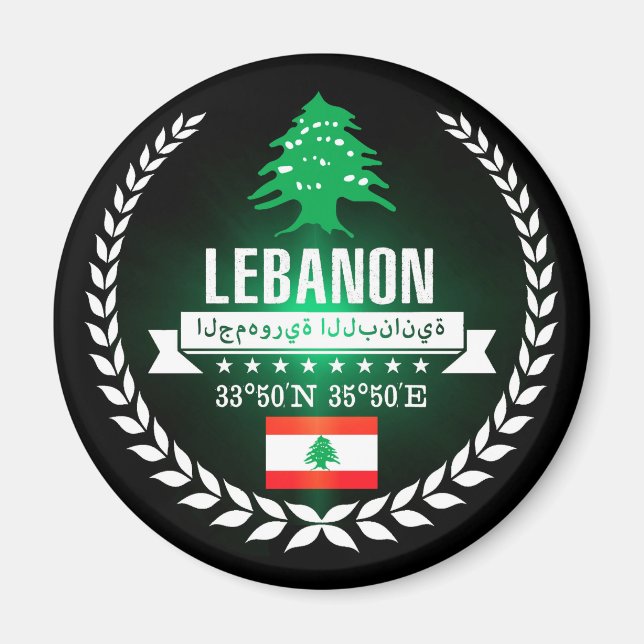 Aimant Lebanon (Devant)