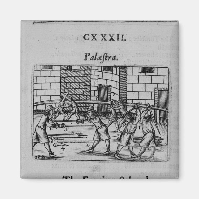 Aimant L'école de clôture (Devant)