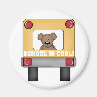 Aimant L'école est Cool Bus scolaire