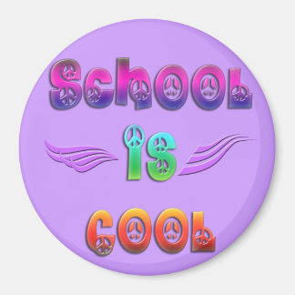Aimant L'école est Cool - Paix