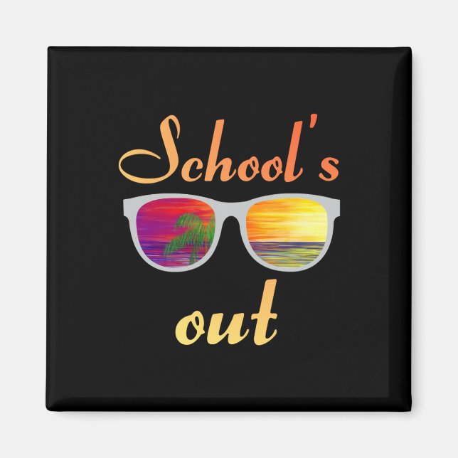 Aimant L'école est dehors (Devant)