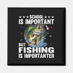 Aimant L'école est importante mais la pêche est plus impo
