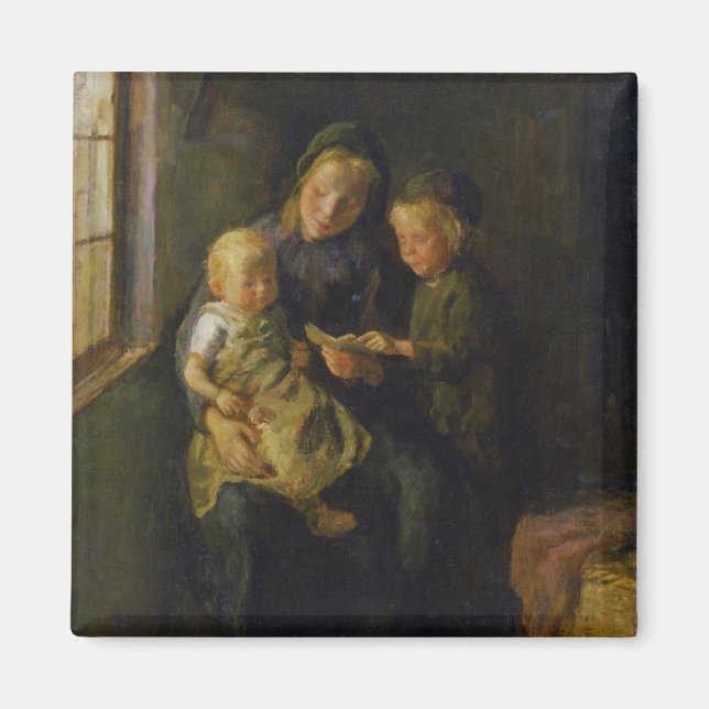 Aimant Leçon de lecture (Devant)