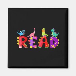 Aimant Lecteur de dinosaure drôle t rex dino amateur de l