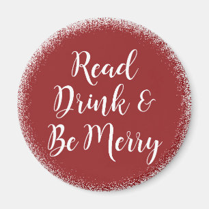 Aimant Lecteur de livre Elegant Festive