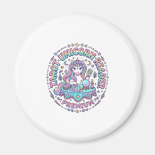 Aimant Lecteur de Tarot Licorne Premium Impression Drôle
