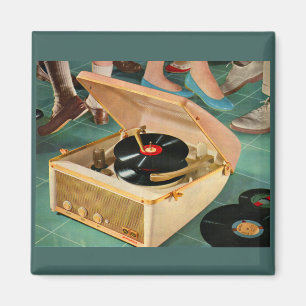 Aimant Lecteur d'enregistrement portable des années 1950