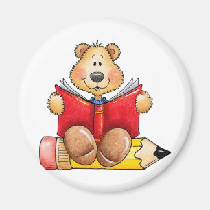 Aimant Lecture d'ours de nounours