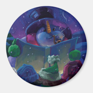 Aimant Lecture hivernale