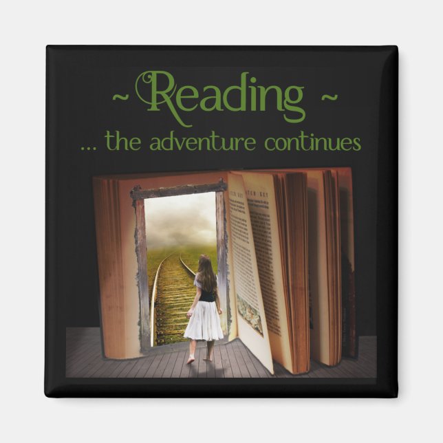 Aimant Lecture, l'aventure continue (Devant)