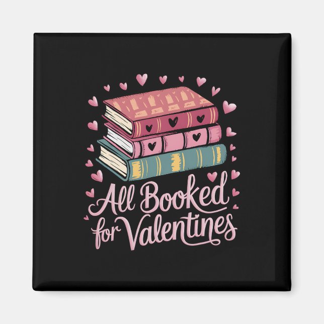 Aimant Lecture Professeur Valentines Jour Tout Réservé Po (Devant)