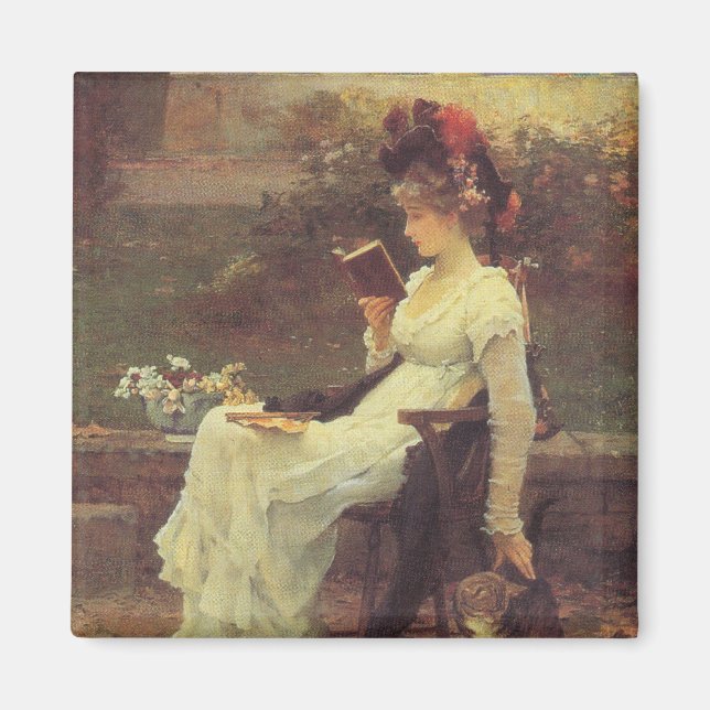 Aimant Lecture vintage V2 (Devant)