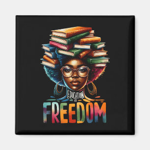Aimant L'éducation est la liberté Livres de professeur no