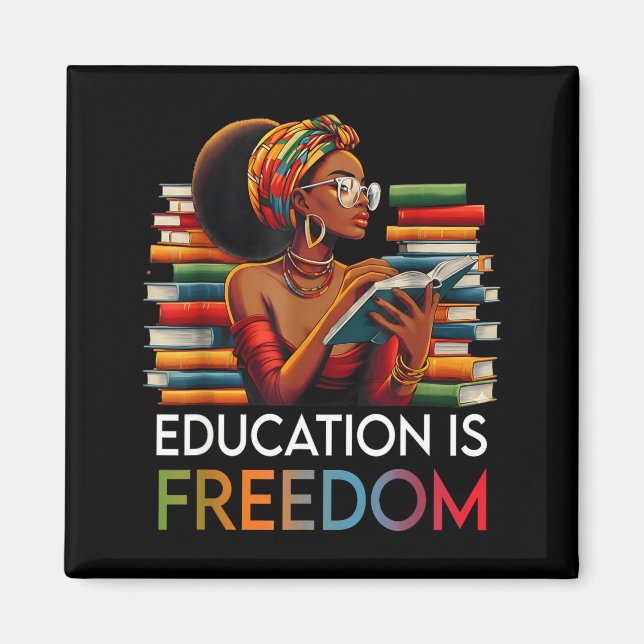 Aimant L'éducation est un professeur noir dom livres hist (Devant)