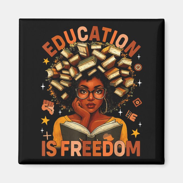 Aimant L'éducation est un professeur noir dom livres hist (Devant)