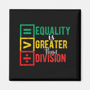 Aimant L'Égalité Est Plus Grande Que La Division Mois de