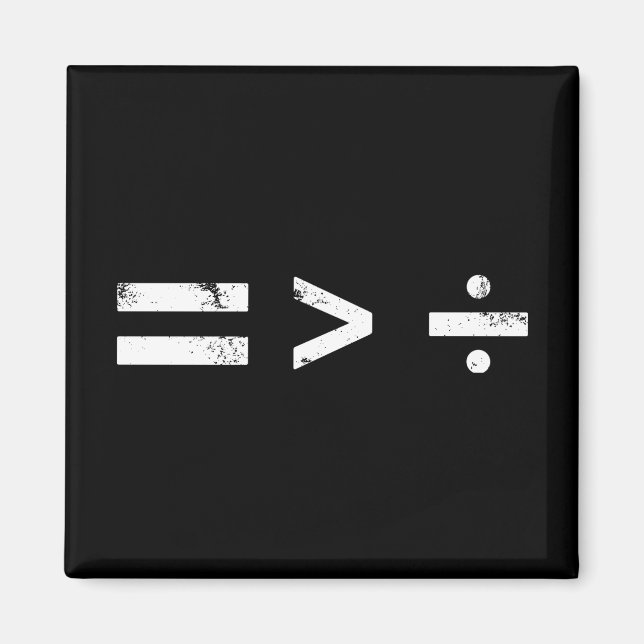 Aimant L'égalité est plus grande que la divisionJustice s (Devant)